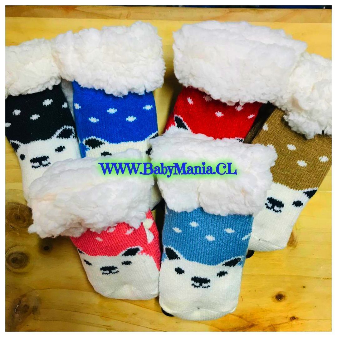 Calcetas o Pantuflas antideslizantes para bebes con Chiporro (2 x $ 2.990)  - Baby Mania