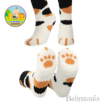Calcetines Termicos muy abrigadores con forma de patita de gato! adulto - Imagen 2