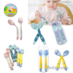 Cuchara y tenedor Flexible NEW+ Cajita