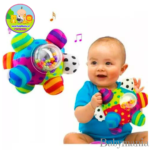 Juguete Pelota Sonajero Texturizadas Sensorial