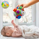 Juguete Pelota Sonajero Texturizadas Sensorial - Imagen 2