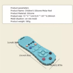Mordedor Sensorial Silicona Control Remoto Bebés - Imagen 3