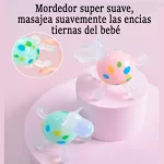 Mordedor cascabel Suave Jirafa Silicona Bebes - Imagen 4