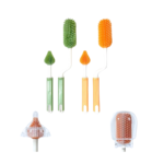 Cepillos De Silicona Limpiadores De Mamaderas Y/o Tetinas