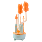 Set Cepillo De Silicona Limpiadores Mamadera Silicona - Imagen 2