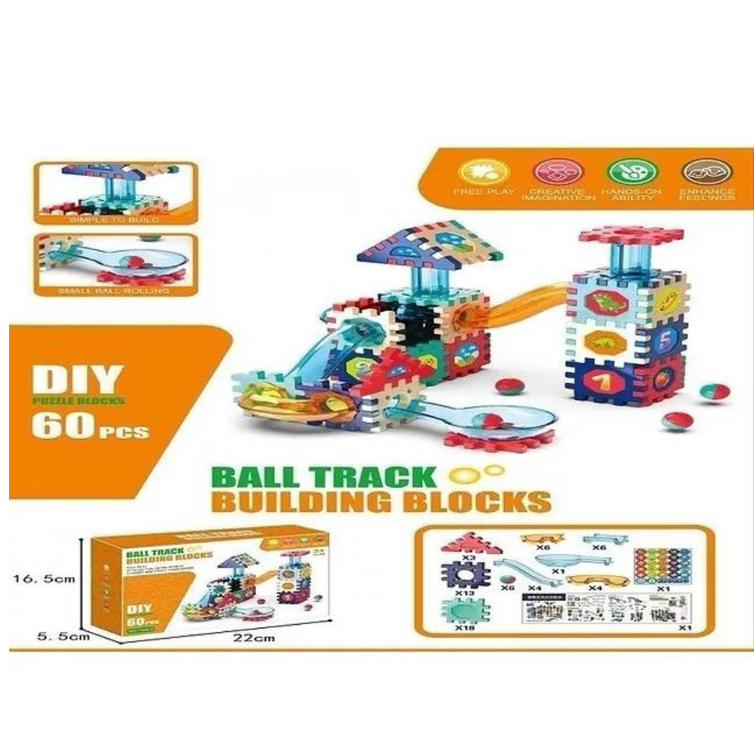 Diseño sin título - 2024-08-26T215717.362 Bloques Construcción Tobogan Bolitas 60 Piezas - Imagen 3