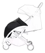 Saquito cubre pies de coche para bebés. - Imagen 4