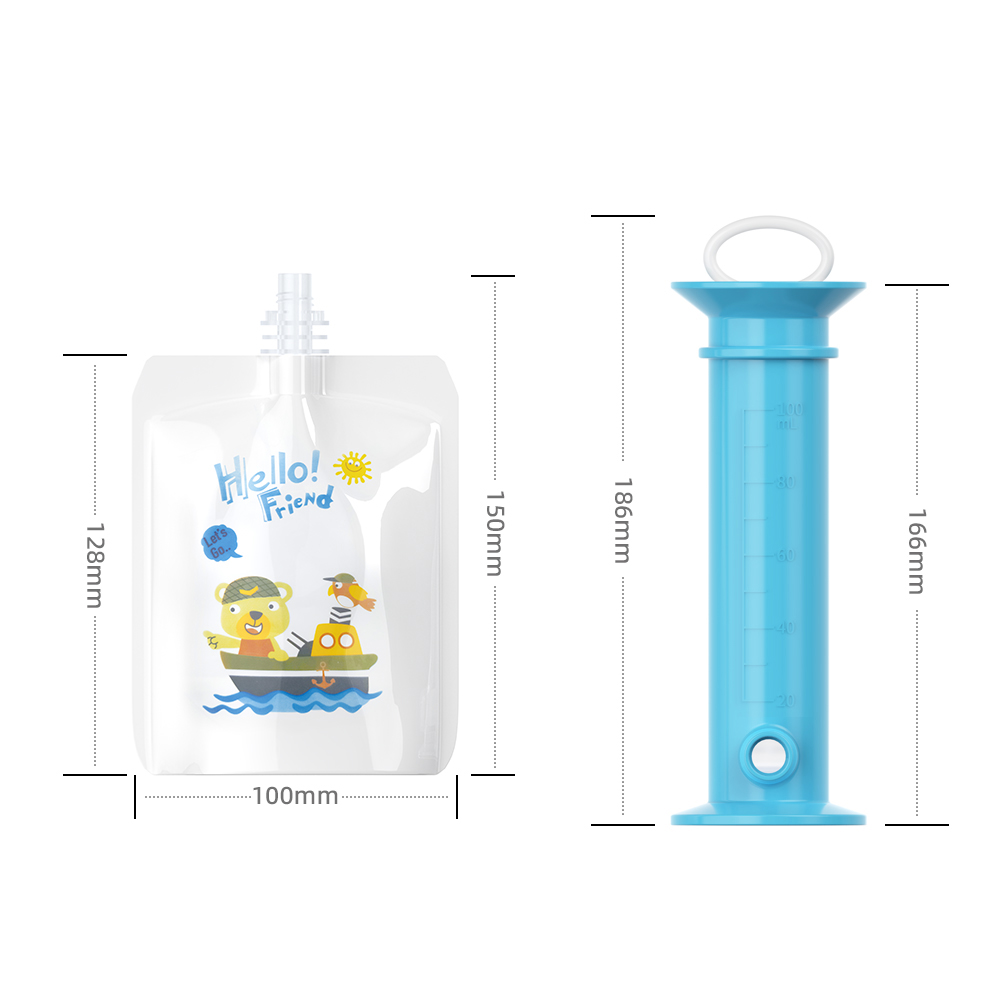 pKDFSde6cd3088a0d46838e845b6e30e42242Z Dispensadora De Compota O Papilla Para Niños-bebe - Imagen 2