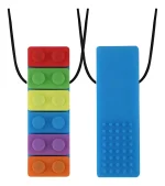 Collar Sensorial Mordedor Déficit Atencional Autismo Tea Ct Color Multicolor Lego