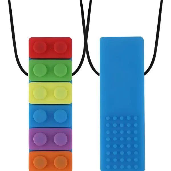 Collar Sensorial Mordedor Déficit Atencional Autismo Tea Ct Color Multicolor Lego