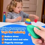 Juguete sensorial de silicona, 6 unidades - Imagen 4