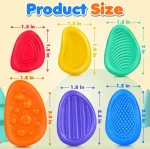 Juguete sensorial de silicona, 6 unidades - Imagen 7