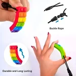 Collar Sensorial Mordedor Déficit Atencional Autismo Tea Ct Color Multicolor Lego - Imagen 4