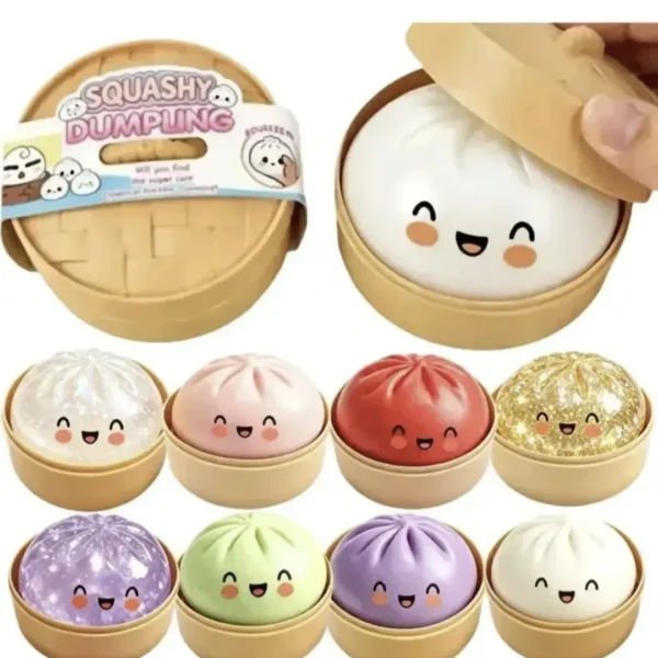 Squishy Bao Sorpresa Fidget pequeño 5 cm liso