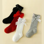 4 Pares De Calcetines Lazo Niña-Bebe - Imagen 2