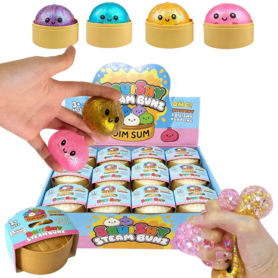 descarga - 2026-08-06T190925.621 Squishy Bao Sorpresa Fidget pequeño 5 cm Brillo - Imagen 1