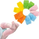 4 Pares Gateadoras O Rodilleras Antideslizantes Para Bebes - Imagen 5