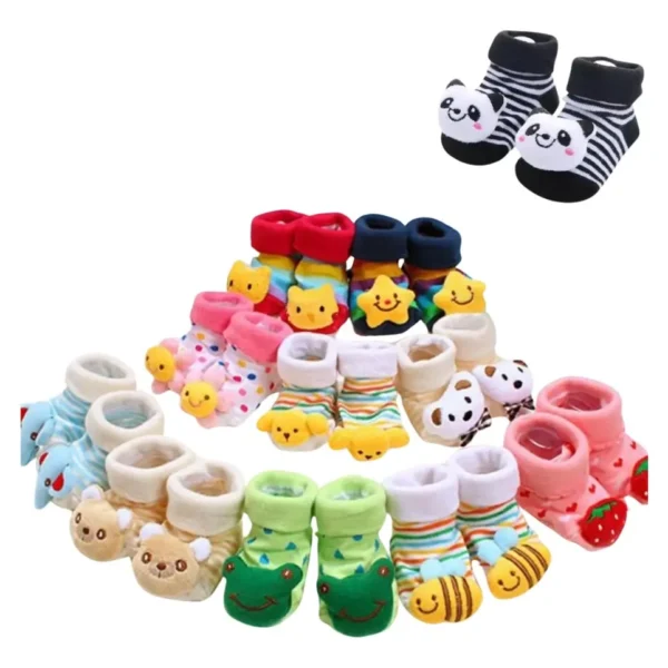 Calcetines Animados Bebe - Pack 6 Pares