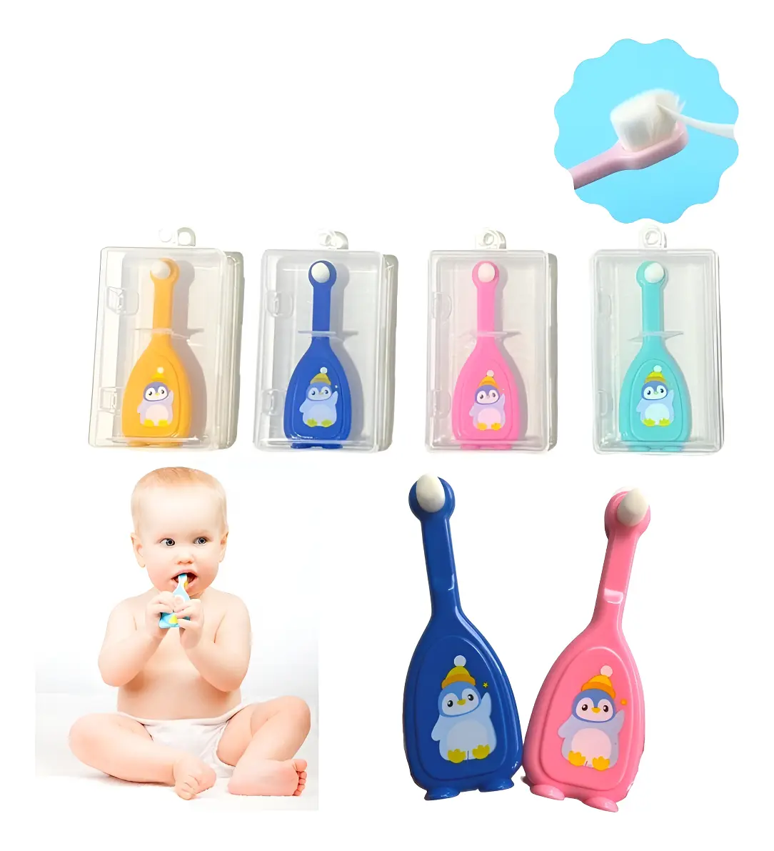 cepillo suave 1 Cepillo De Dientes Ultra Suave Micro-nano Ultra Suave C/caja - Imagen 1